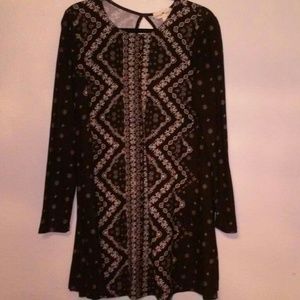 NWT Black Longsleeve Dress size L